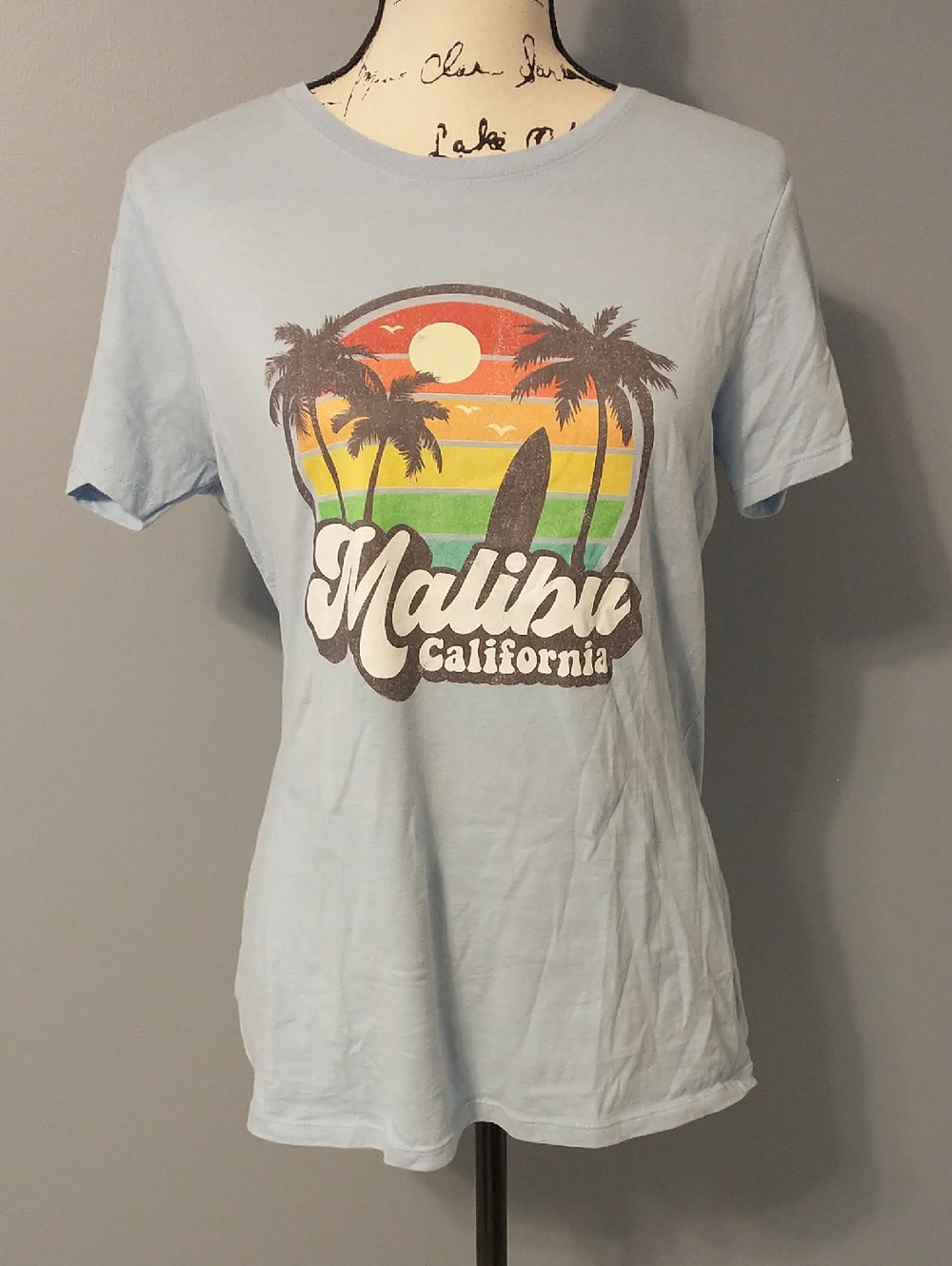 Retro Malibu California Graphic Tee